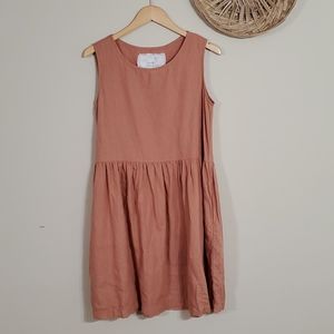 Notperfectlinen Smock Dress